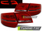 Preview: LED Lightbar Design Rückleuchten für Audi A3 8P Sportback 04-08 rot/klar